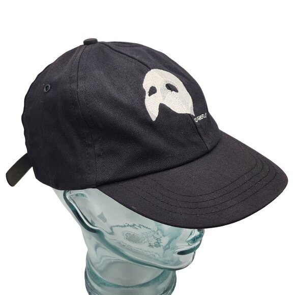 Vintage Phantom Of The Opera Strapback Adjustable Cotton Hat Embroidered Mask - Picture 9 of 13